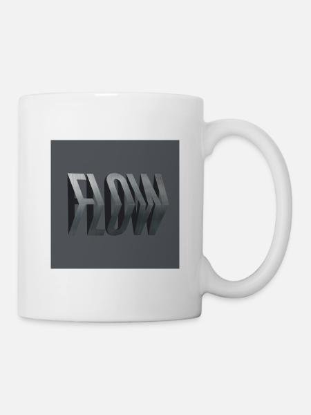 Flow - Tasse - Weiß