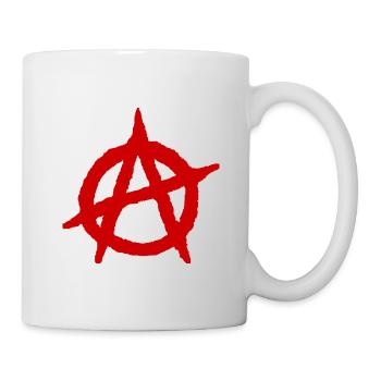 Anarchy A logo - Mug - white - Right