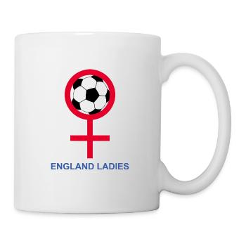 Wear World Cup Lionesses England Ladies clothing - Mug - white - Right