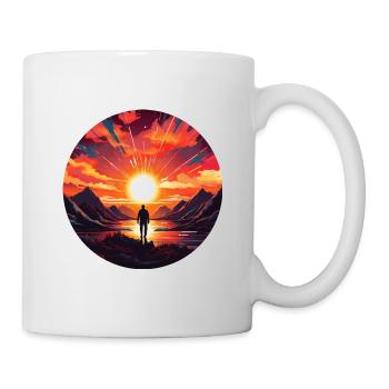 Across the Sun 1 - Tasse - Weiß - Rechts