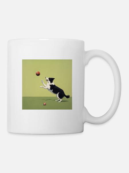 Border Collie - Tasse - Weiß
