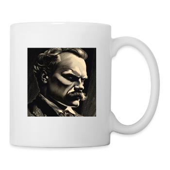 Philosopher Nietzsche - Mug - white - Right
