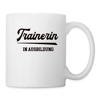 Trainerin Ausbildung Trainerschein Lizenz Training - Tasse - Weiß - Rechts