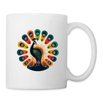 AfroPeacock (no3) - Mug blanc - blanc - Droite