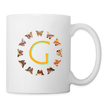 Butterflies E 56 g - Mug - white - Right