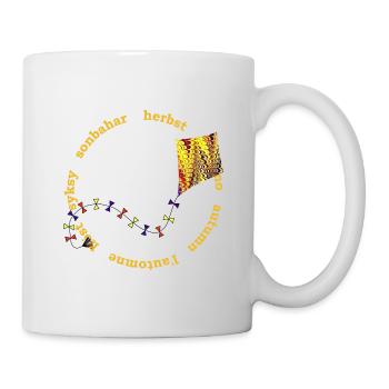 Autumn Dragon E 281 - Mug - white - Right