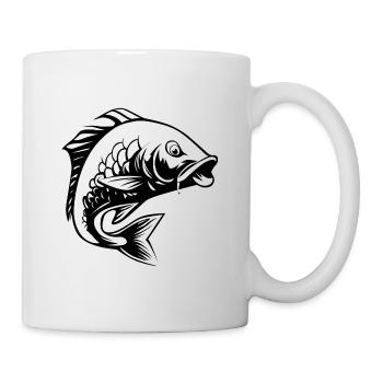 Carp fishing - Mug - white - Right