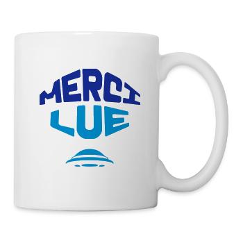 Merci Lue - Mug blanc - blanc - Droite