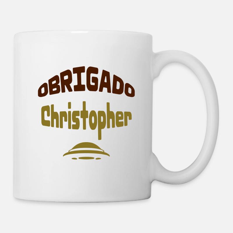 Obrigado Christopher - Mug blanc - blanc