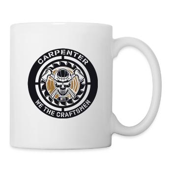 Carpenter we the craftsmen - Mug - white - Right