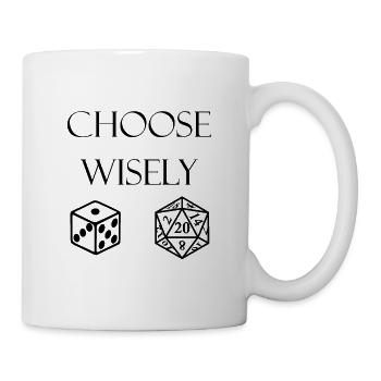 Make your choice... - Mug - white - Right