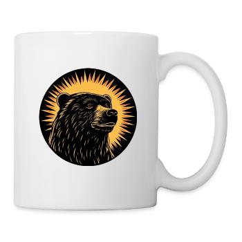 Majestic Sun Bear - Mug - white - Right