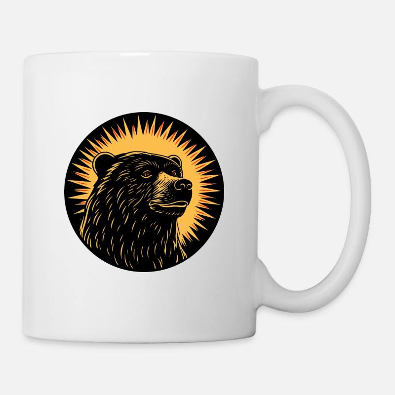 Majestic Sun Bear - Mug - white