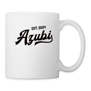 Azubi 2024 Lehrling Beginn Start Ausbildung Lehre - Tasse - Weiß - Rechts