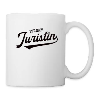 Juristin 2024 Jurastudium Jurastudentin Abschluss - Tasse - Weiß - Rechts