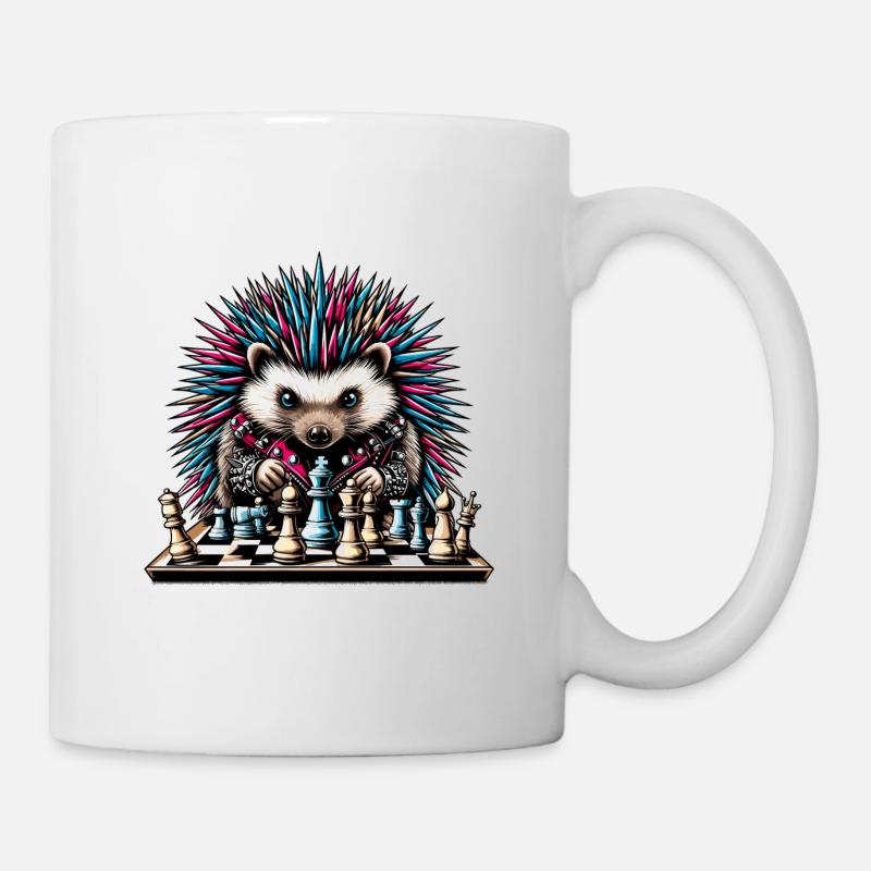 Igel - Tasse - Weiß