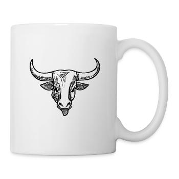 Taurus Zodiac Grill Taurus Mythology - Mug - white - Right