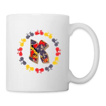 Vélo E 202 K - Mug blanc - blanc - Droite