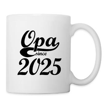 Opa since 2025 - Tasse - Weiß - Rechts