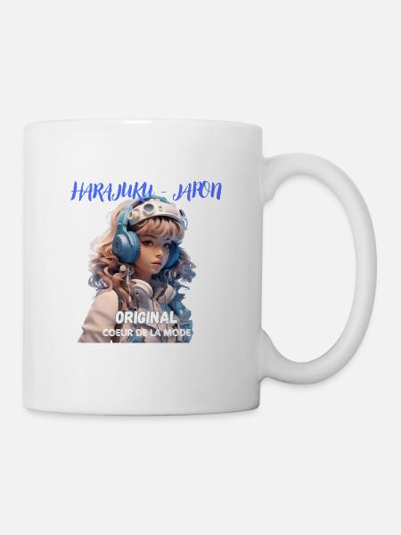 Harajuku Japanese Fashion - Mug - white