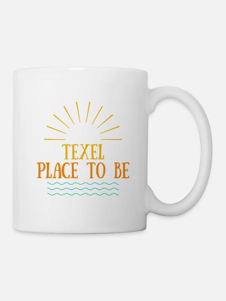 Texel Place To Be - Mug blanc - blanc