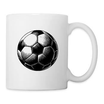 Fußball für Fußballversteher - Tasse - Weiß - Rechts