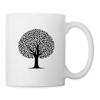 Naturliebhaber Wald Baum und Natur - Tasse - Weiß - Rechts