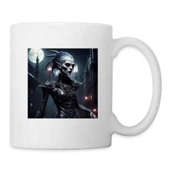 Vamp Alien - Tasse - Weiß - Rechts