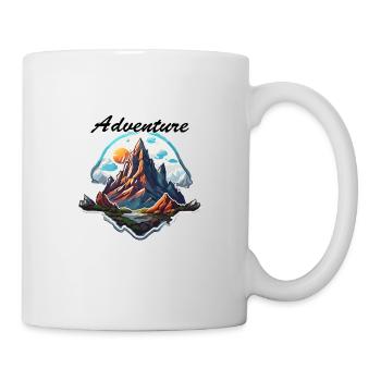 Aventure / Montagne / Pics / Randonnée / Tyrol - Mug blanc - blanc - Droite