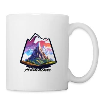 Aventure / Montagne / Pics / Randonnée / Tyrol - Mug blanc - blanc - Droite