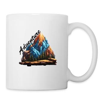 Aventure / Montagne / Pics / Randonnée / Tyrol - Mug blanc - blanc - Droite