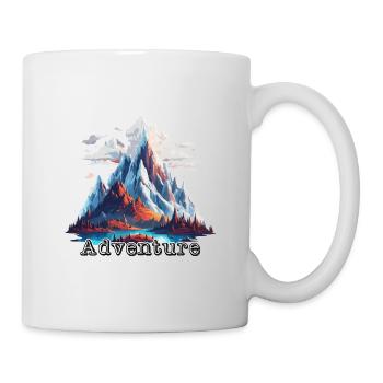 Aventure / Montagne / Pics / Randonnée / Tyrol - Mug blanc - blanc - Droite