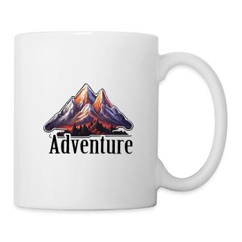 Aventure / Montagne / Pics / Randonnée / Tyrol - Mug blanc - blanc - Droite