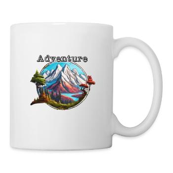 Aventure / Montagne / Pics / Randonnée / Tyrol - Mug blanc - blanc - Droite