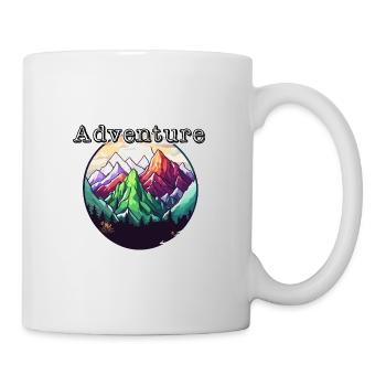 Aventure / Montagne / Pics / Randonnée / Tyrol - Mug blanc - blanc - Droite