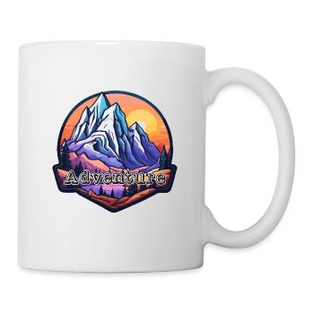Aventure / Montagne / Pics / Randonnée / Tyrol - Mug blanc - blanc - Droite