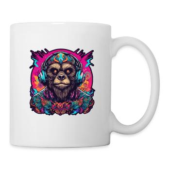 Tattoo / Animal / Art / Cool / Comic / Cartoon - Mug - white - Right