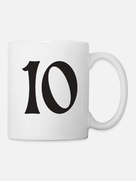 10 - Tasse - Weiß