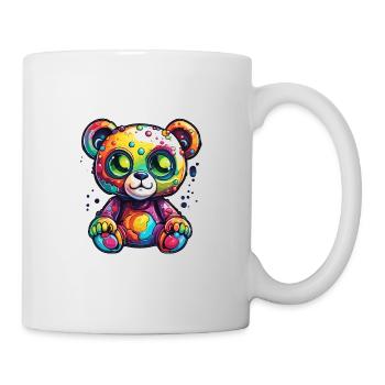 Ours en peluche / Peluche / Animal en peluche / Idée cadeau - Mug blanc - blanc - Droite