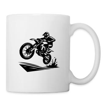 Machine tout-terrain Jumping Motorsport Enduro - Mug blanc - blanc - Droite