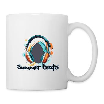 Headphones / Audio / Music / Sound / Studio / Cool - Mug - white - Right