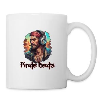 Casque / Audio / Musique / Son / Cool - Mug blanc - blanc - Droite