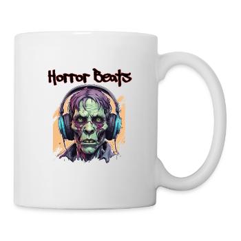 Casque / Audio / Musique / Son / Cool - Mug blanc - blanc - Droite