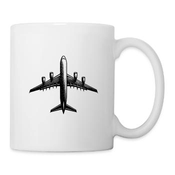 Avion à réaction pour pilotes RC amateurs Grand modèle RC - Mug blanc - blanc - Droite