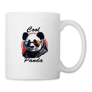 Panda / Animal / Zoo / Bamboo / Wild / Childlike - Mug - white - Right