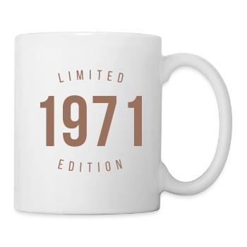 1971 Édition limitée Style rétro Cadeau d’anniversaire - Mug blanc - blanc - Droite