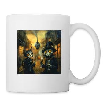 Une balade a paris - Mug blanc - blanc - Droite