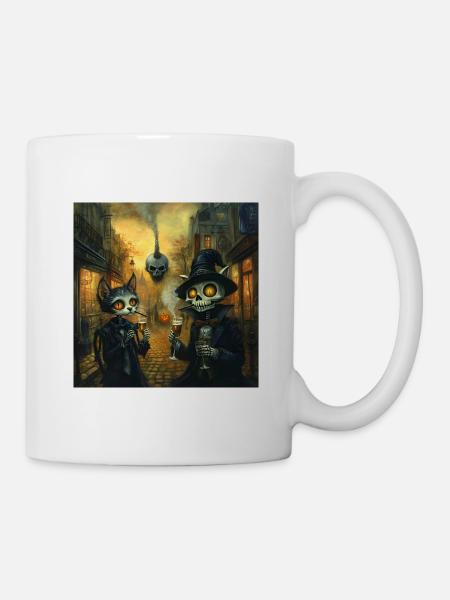 Une balade a paris - Mug blanc - blanc