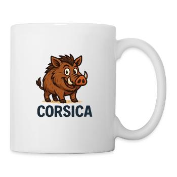 U Cignale corsu - Mug - white - Right