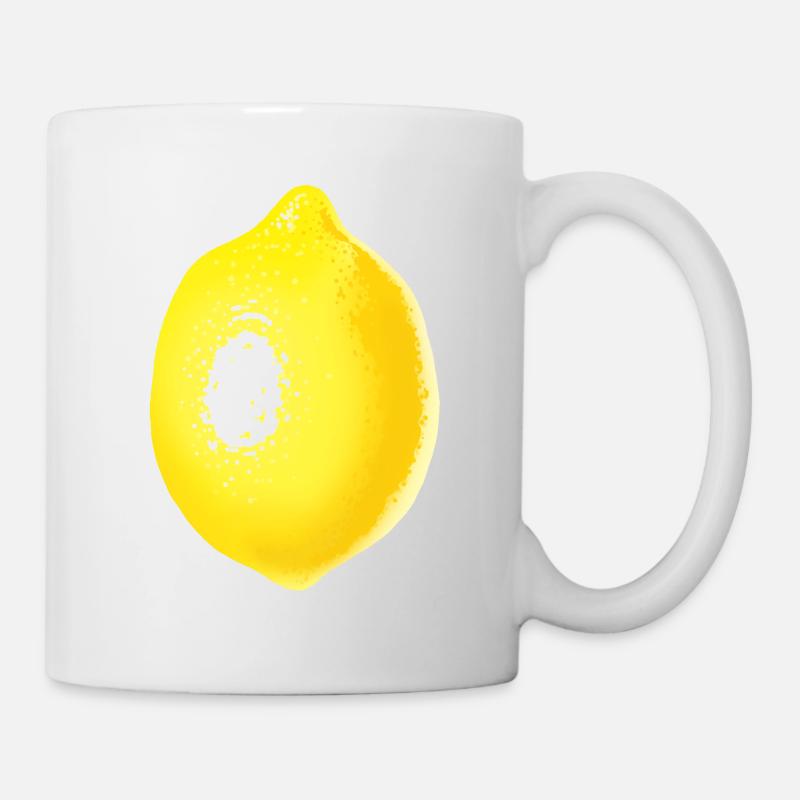 Lemon - Tasse - Weiß